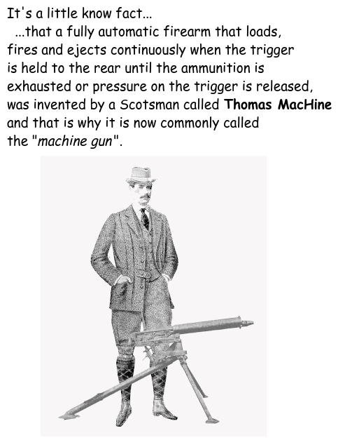 The invention of the machinegun